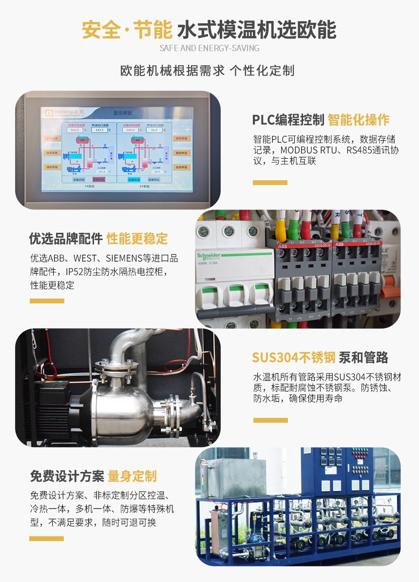 高溫水式模溫機(jī)產(chǎn)品特點(diǎn)